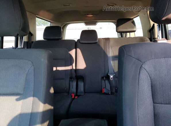 2FMGK5B81GBA16169 2016 FORD FLEX Gray Rear seats view