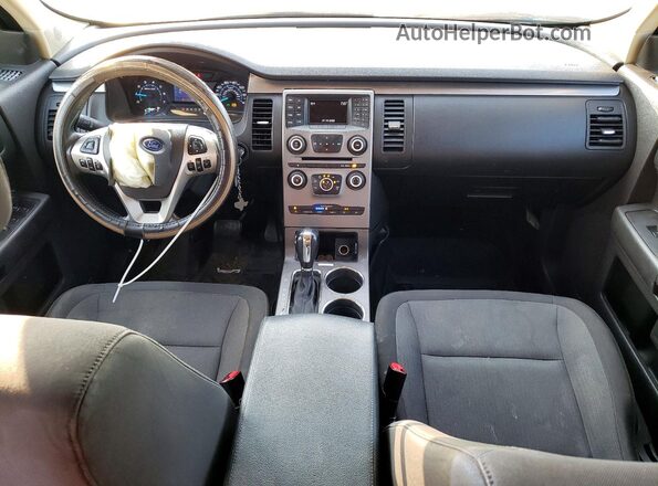 2FMGK5B81GBA16169 2016 FORD FLEX Gray Dashboard view