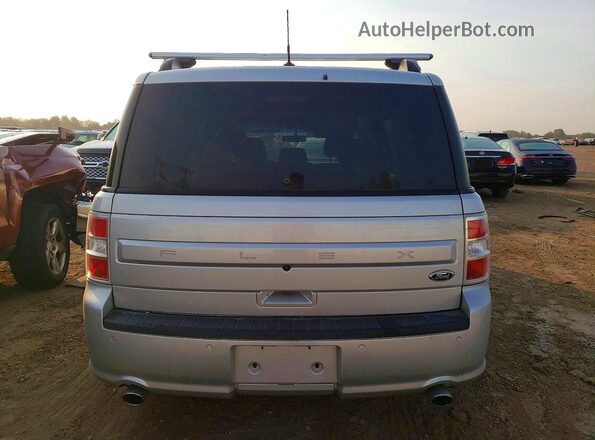 2FMGK5B81GBA16169 2016 FORD FLEX Gray Rear view