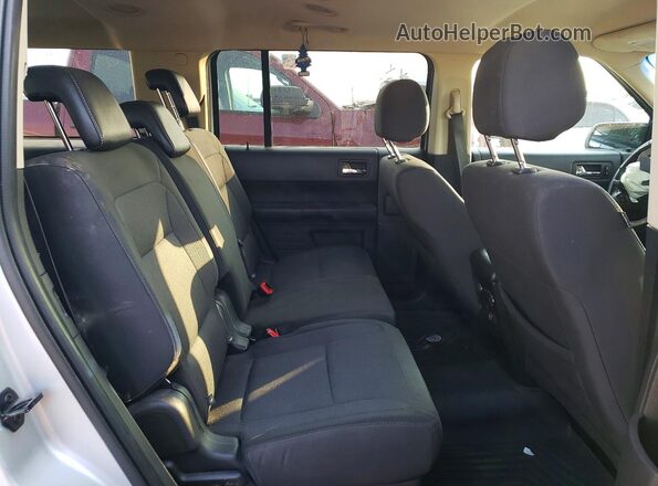 2FMGK5B81GBA16169 2016 FORD FLEX Gray Rear interior view