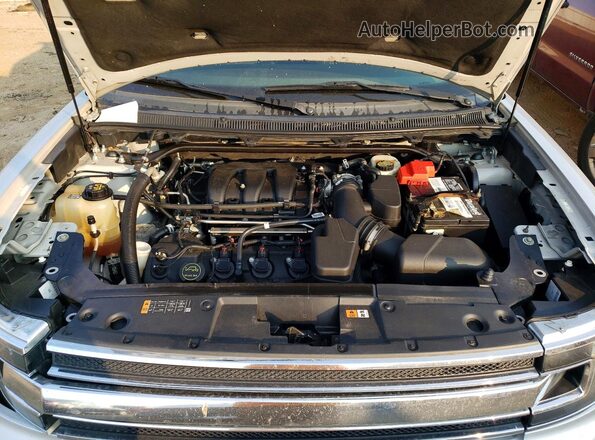 2FMGK5B81GBA16169 2016 FORD FLEX Gray Engine compartment view