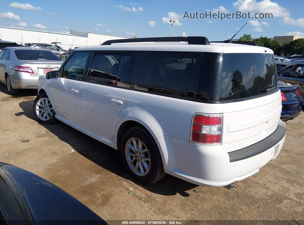 2FMGK5B81JBA22268 2018 FORD FLEX White Tył lewy