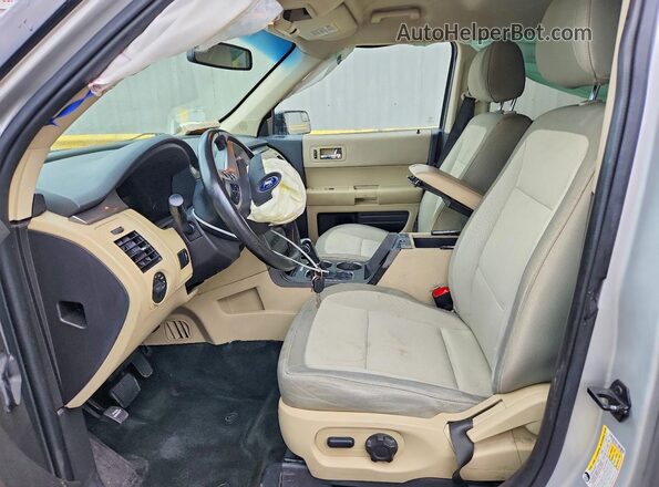 2FMGK5B82GBA19663 2016 FORD FLEX Silver წინა სალონის ხედი