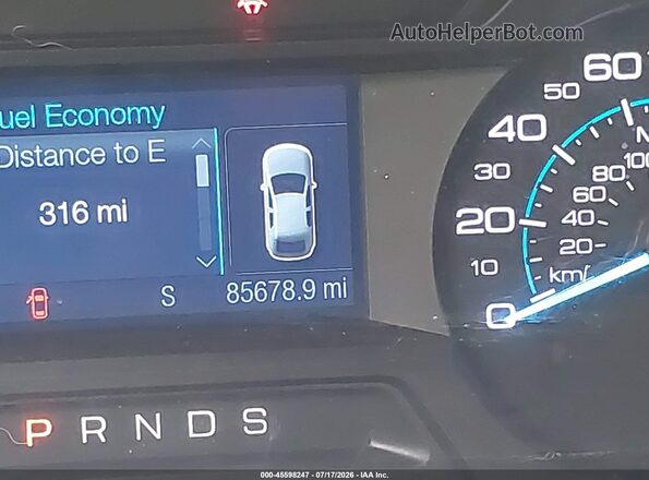 2FMGK5B82KBA10874 2019 FORD FLEX Blue 