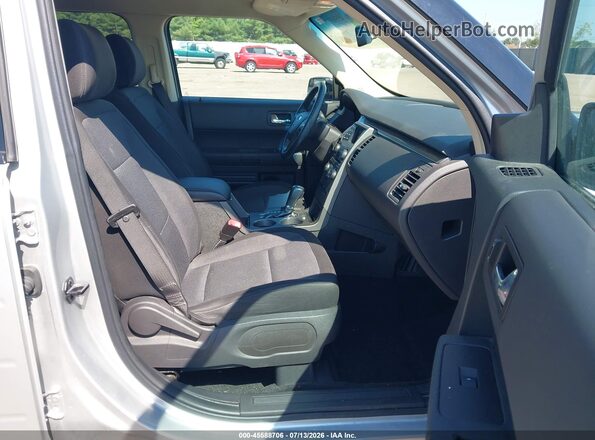 2FMGK5B83KBA33371 2019 FORD FLEX Silver Вид салону спереду