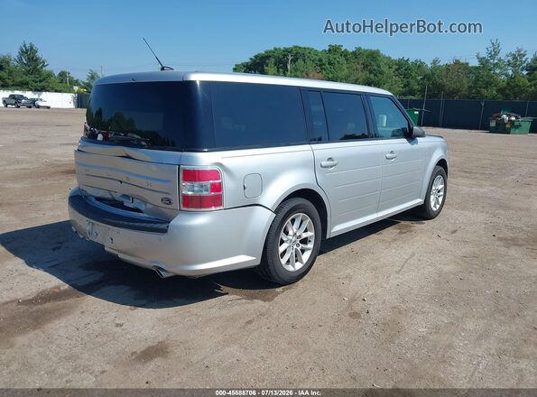 2FMGK5B83KBA33371 2019 FORD FLEX Silver Задня права чверть