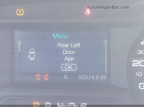 2FMGK5B83KBA33371 2019 FORD FLEX Silver 