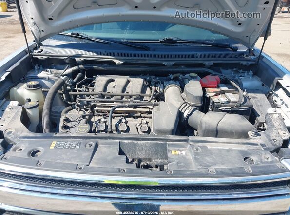 2FMGK5B83KBA33371 2019 FORD FLEX Silver Вид ззаду