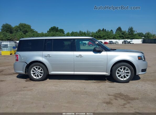 2FMGK5B83KBA33371 2019 FORD FLEX Silver Вид задньої частини салону