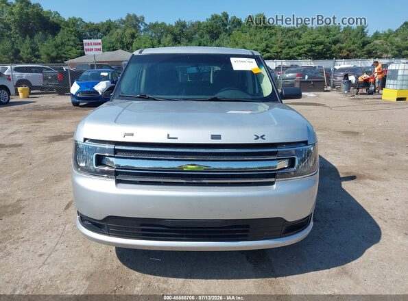 2FMGK5B83KBA33371 2019 FORD FLEX Silver Вид щитка приладів