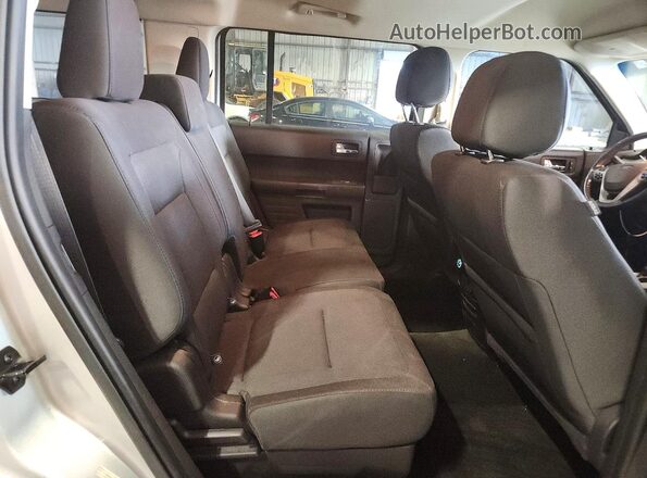 2FMGK5B84GBA10642 2016 FORD FLEX Серебряный Вид задней части салона
