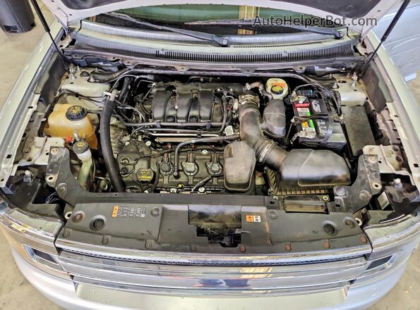2FMGK5B84GBA10642 2016 FORD FLEX Серебряный Вид подкапотного пространства