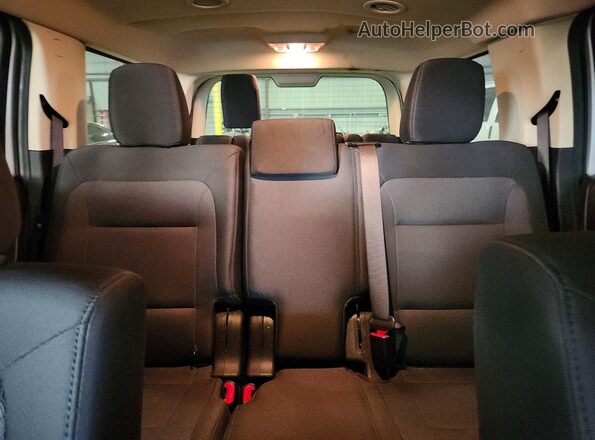 2FMGK5B84GBA10642 2016 FORD FLEX Серебряный Вид задних сидений