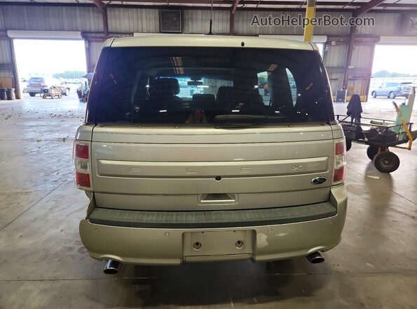 2FMGK5B84GBA10642 2016 FORD FLEX Серебряный Вид сзади