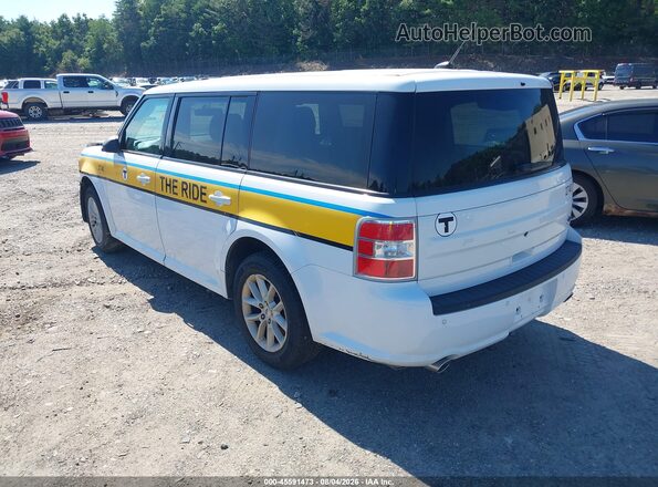 2FMGK5B84KBA39602 2019 FORD FLEX White Tył lewy