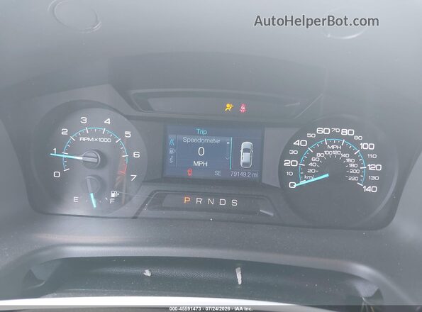 2FMGK5B84KBA39602 2019 FORD FLEX White Widok tylnych siedzeń