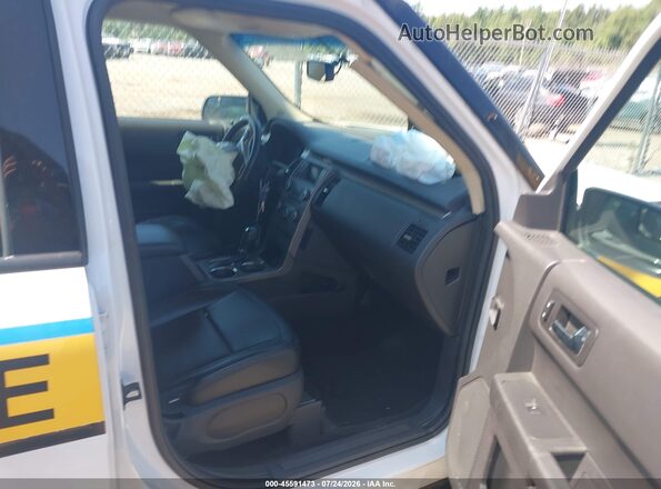 2FMGK5B84KBA39602 2019 FORD FLEX White Widok wnętrza z przodu