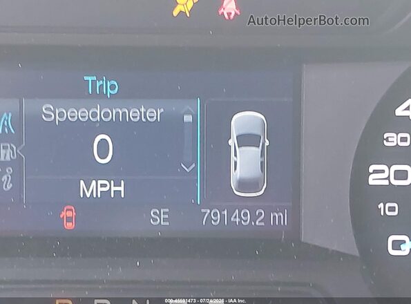 2FMGK5B84KBA39602 2019 FORD FLEX White 