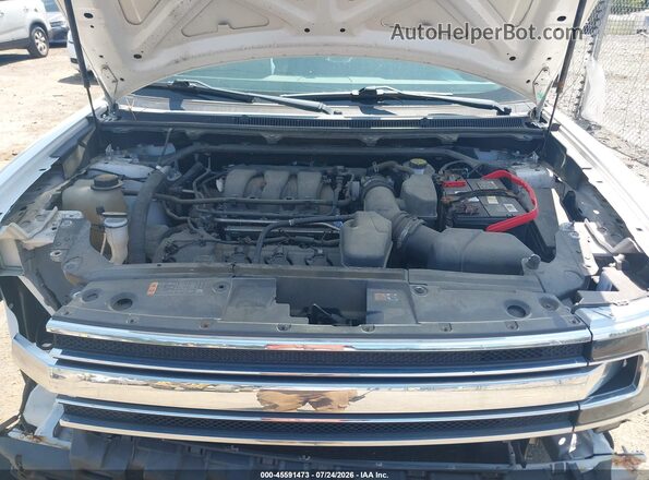 2FMGK5B84KBA39602 2019 FORD FLEX White Widok z tyłu