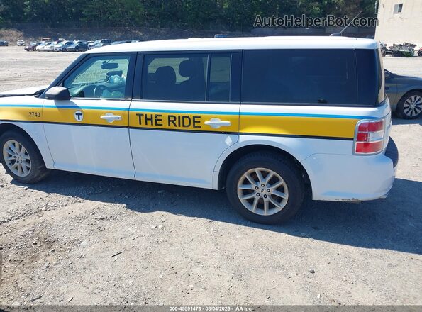 2FMGK5B84KBA39602 2019 FORD FLEX White 