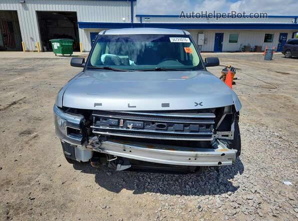 2FMGK5B88HBA02643 2017 FORD FLEX Silver Դիմացի տեսք