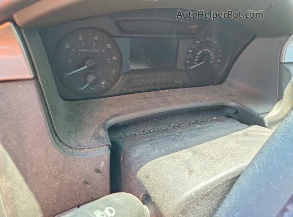 2FMGK5B88HBA02643 2017 FORD FLEX Silver Սարքավորումների վահանակի տեսք