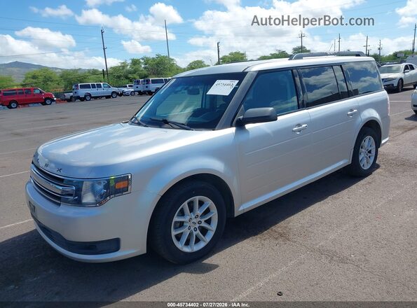 2FMGK5B88JBA07864 2018 FORD FLEX Серебряный Передняя левая четверть