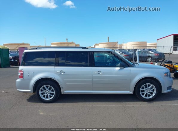2FMGK5B88JBA07864 2018 FORD FLEX Серебряный Вид задней части салона