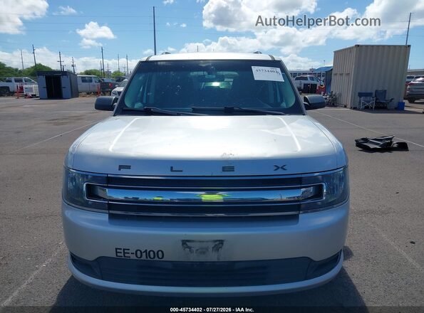 2FMGK5B88JBA07864 2018 FORD FLEX Серебряный Вид щитка приборов
