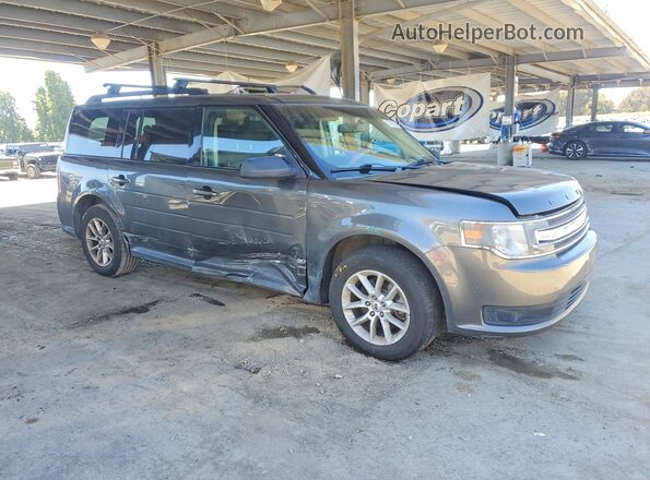 2FMGK5B89GBA04528 2016 FORD FLEX Gray Przód prawy