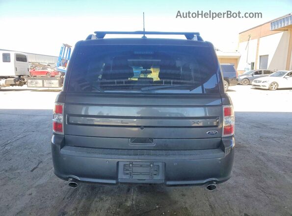 2FMGK5B89GBA04528 2016 FORD FLEX Gray Widok z tyłu