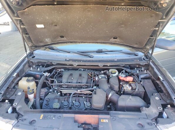 2FMGK5B89GBA04528 2016 FORD FLEX Gray Widok komory silnika