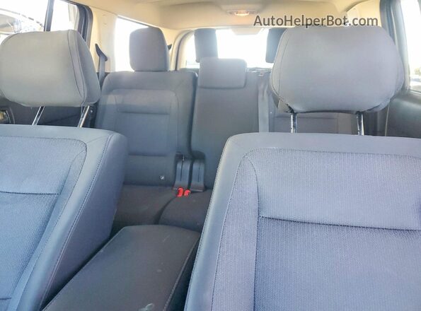 2FMGK5B89GBA04528 2016 FORD FLEX Gray Widok tylnych siedzeń
