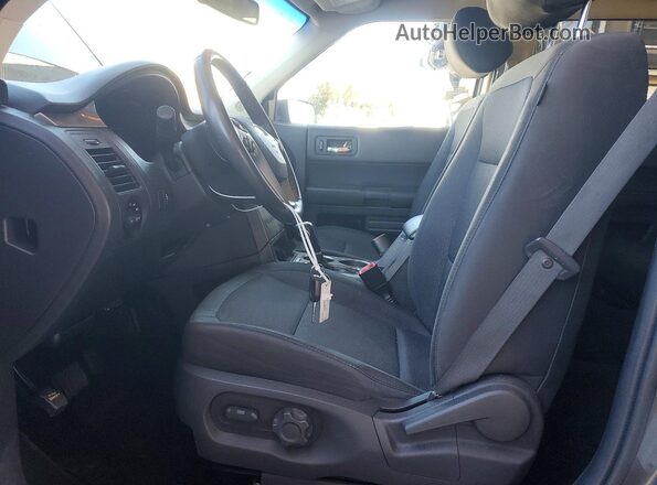 2FMGK5B89GBA04528 2016 FORD FLEX Gray Widok wnętrza z przodu