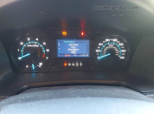 2FMGK5B89GBA04528 2016 FORD FLEX Gray Widok zestawu wskaźników