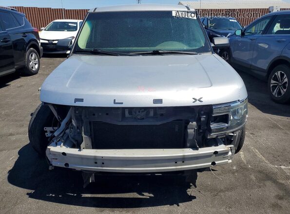 2FMGK5B89GBA16842 2016 FORD FLEX Silver Դիմացի տեսք