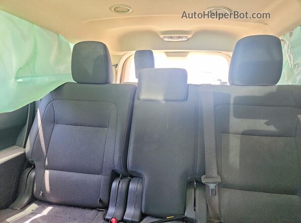 2FMGK5B89JBA06920 2018 FORD FLEX Серый Вид задних сидений