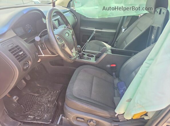 2FMGK5B89JBA06920 2018 FORD FLEX Серый Вид салона спереди
