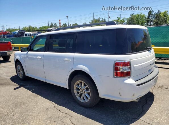 2FMGK5B89JBA14628 2018 FORD FLEX White Rear left