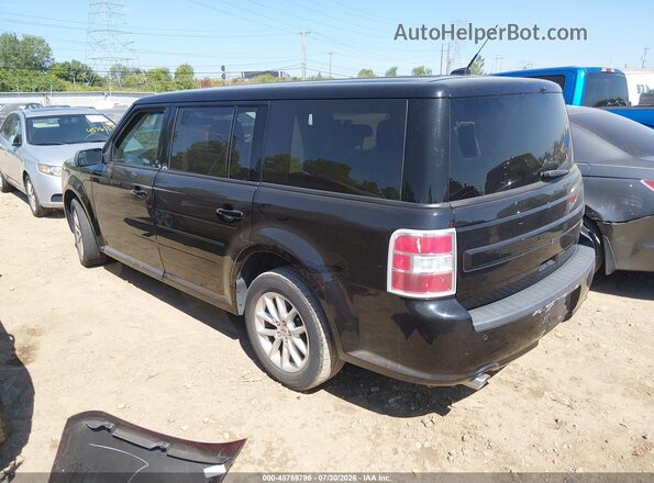 2FMGK5B89KBA37683 2019 FORD FLEX Black Rear left