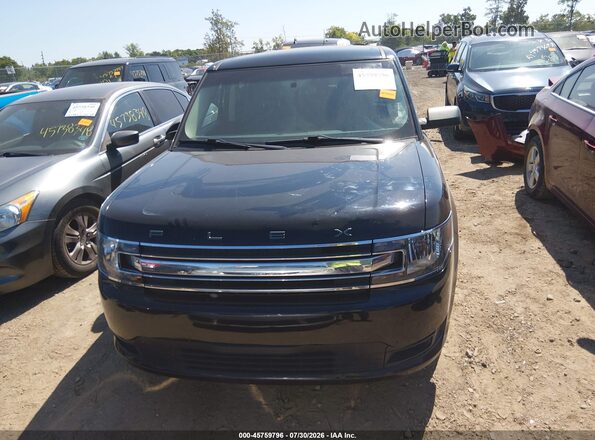 2FMGK5B89KBA37683 2019 FORD FLEX Black Instrument cluster view