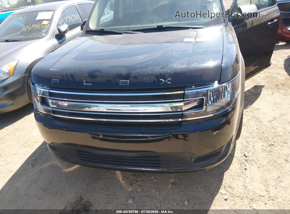 2FMGK5B89KBA37683 2019 FORD FLEX Black Front view