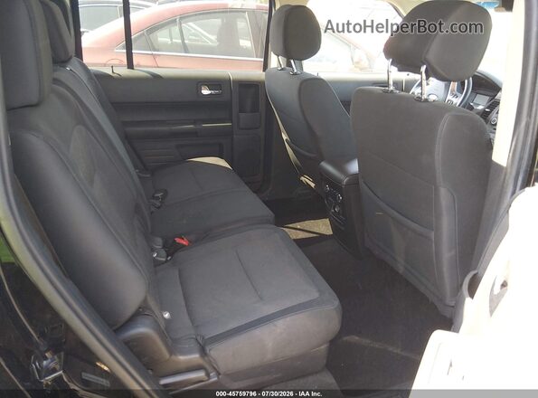 2FMGK5B89KBA37683 2019 FORD FLEX Black VIN sticker view