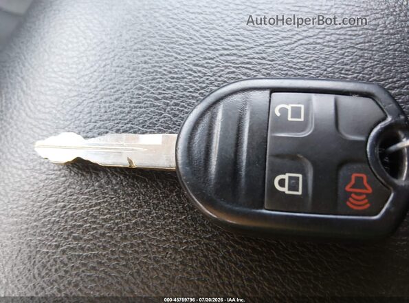 2FMGK5B89KBA37683 2019 FORD FLEX Black Dashboard view