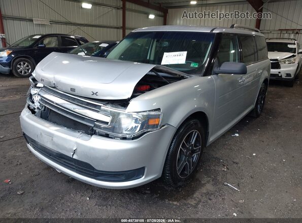 2FMGK5B8XHBA07682 2017 FORD FLEX Silver Передня ліва чверть