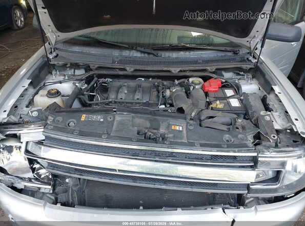 2FMGK5B8XHBA07682 2017 FORD FLEX Silver Вид ззаду