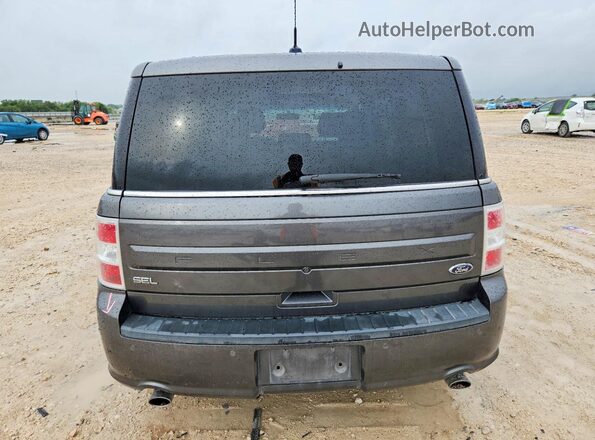2FMGK5C81GBA17157 2016 FORD FLEX Gray უკანა ხედი
