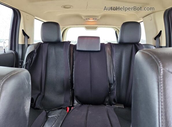 2FMGK5C81GBA17157 2016 FORD FLEX Gray უკანა სავარძლების ხედი
