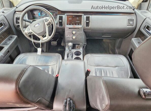 2FMGK5C81GBA17157 2016 FORD FLEX Gray წინა პანელის ხედი