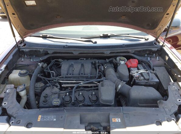2FMGK5C81JBA19742 2018 FORD FLEX Burgundy Հետևի տեսք